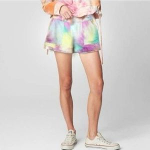 NWT Blank NYC High Waisted Tie Dye Shorts
